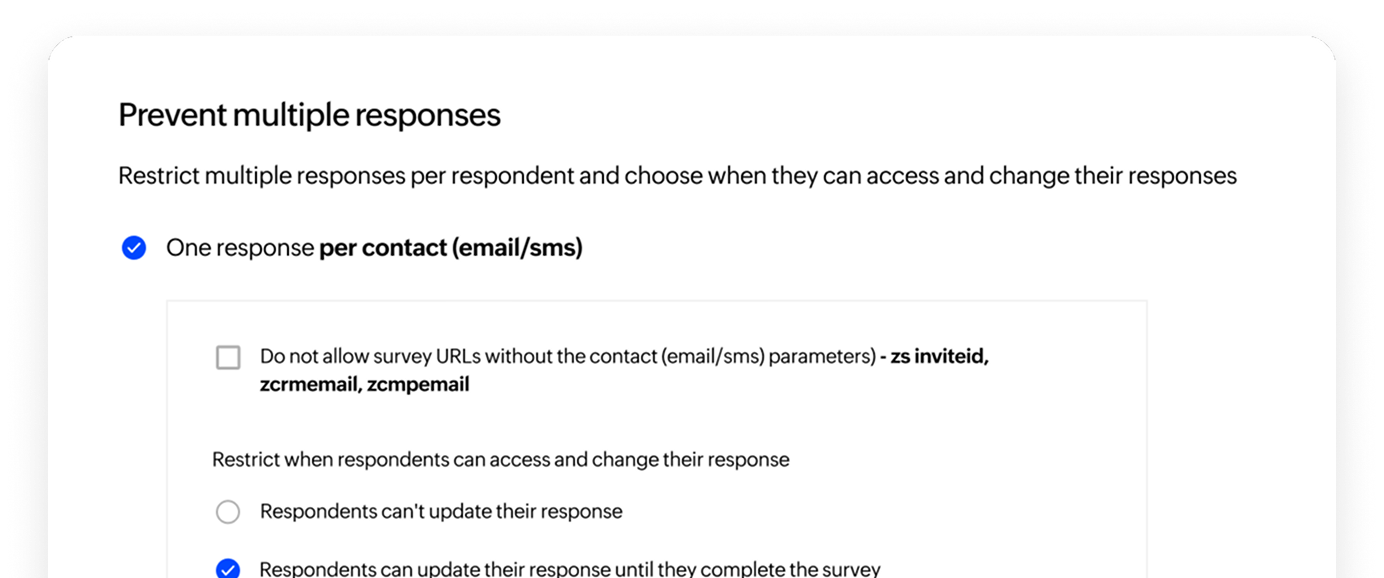 Response authentication