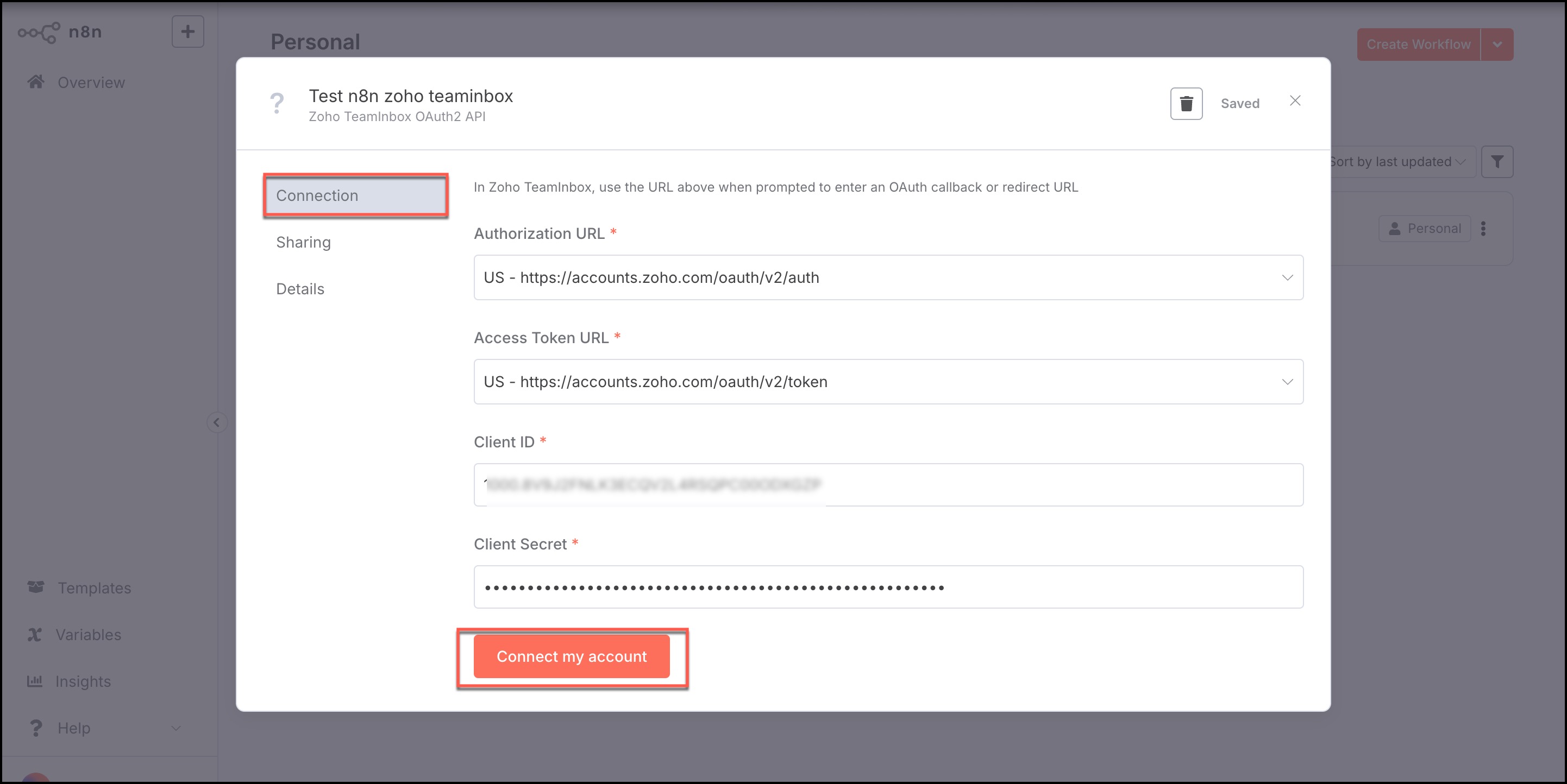 connect account