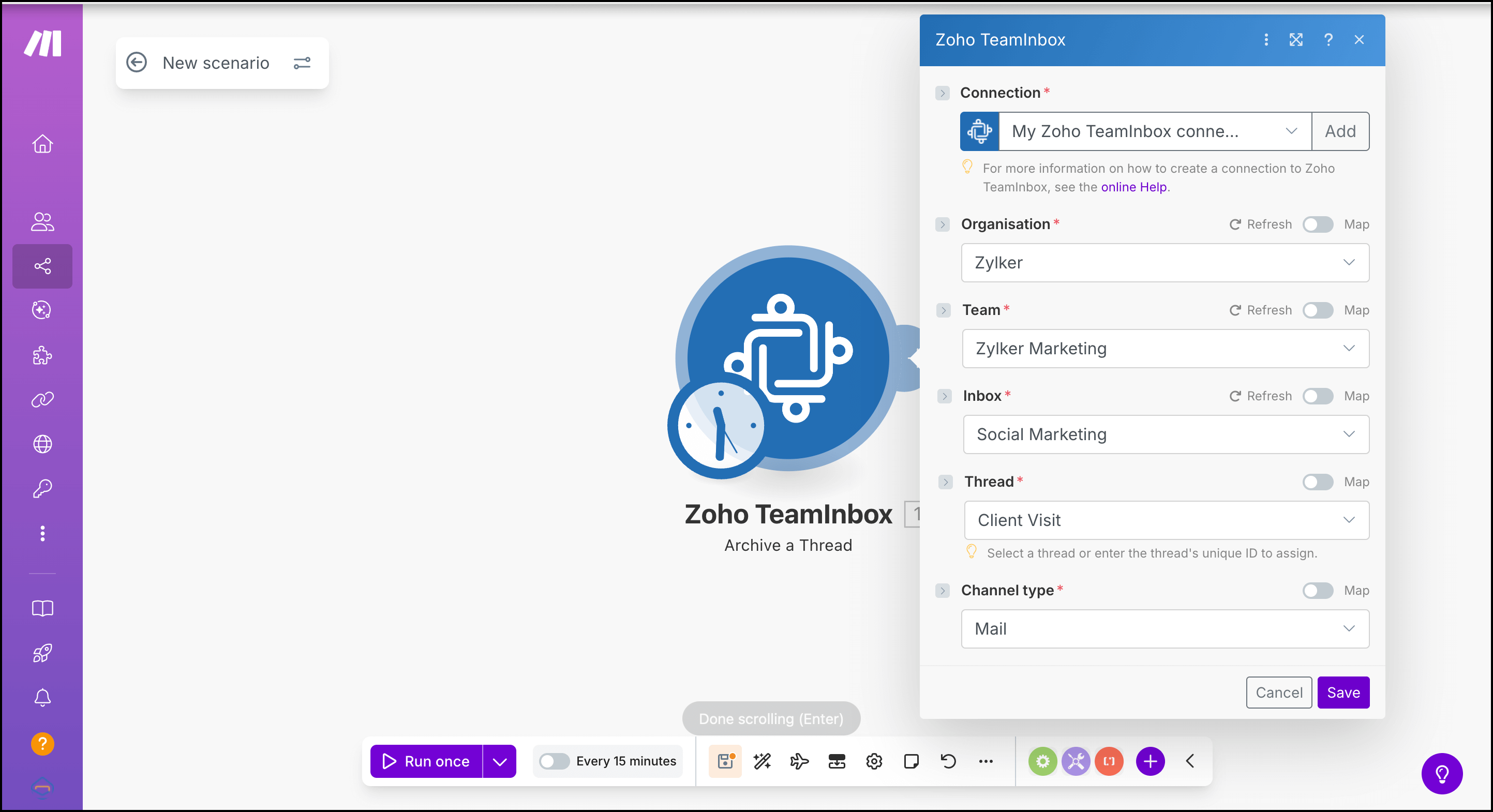 Establishing the connection Establishing the connection