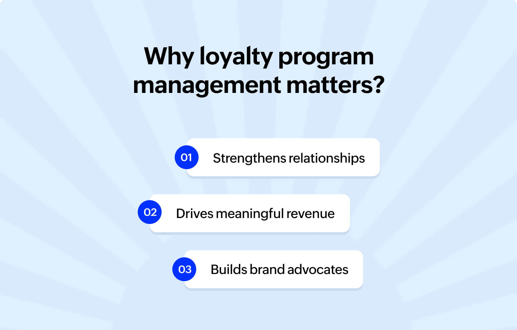 Importance of loyalty program management