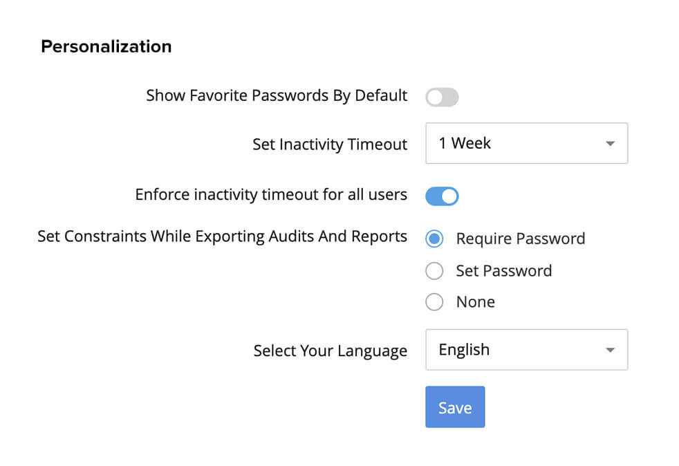 Logout automático