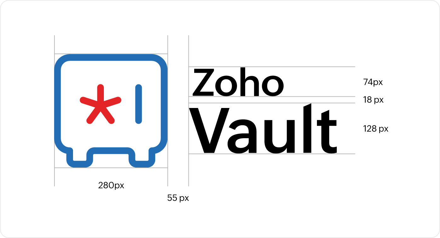 Vault Logo with grid