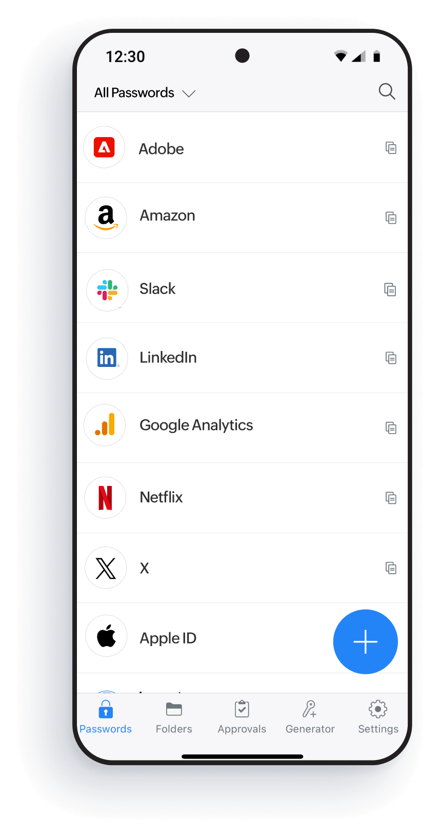 Strong passwords wherever you are