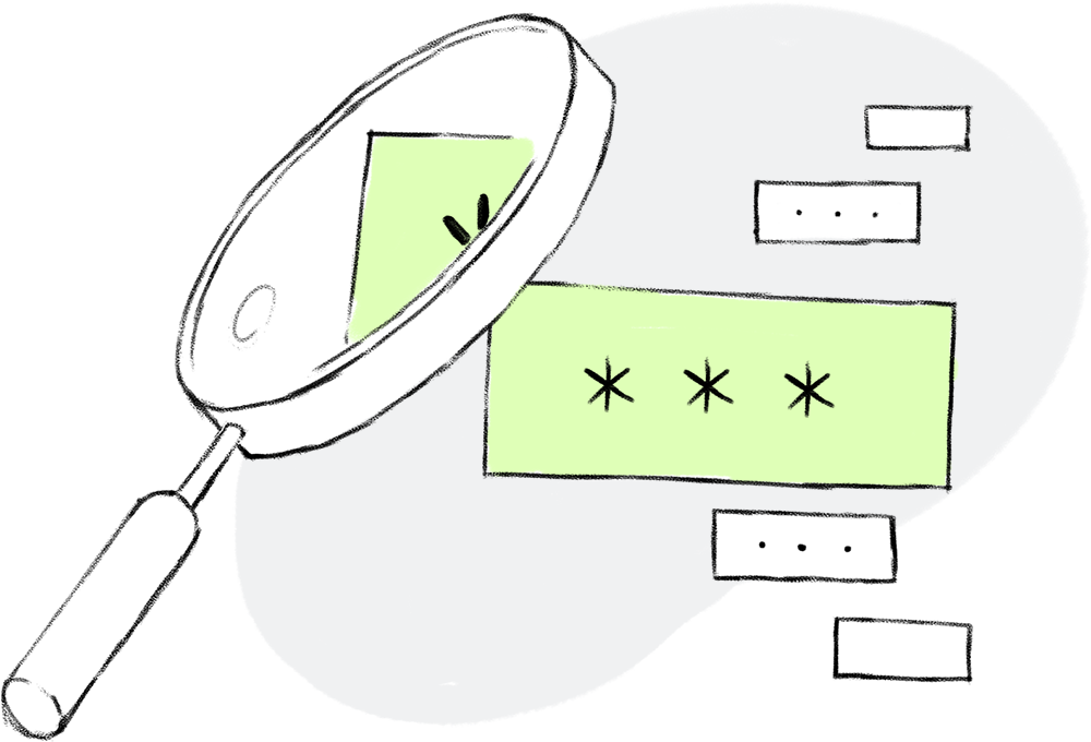 Track frequently accessed passwords