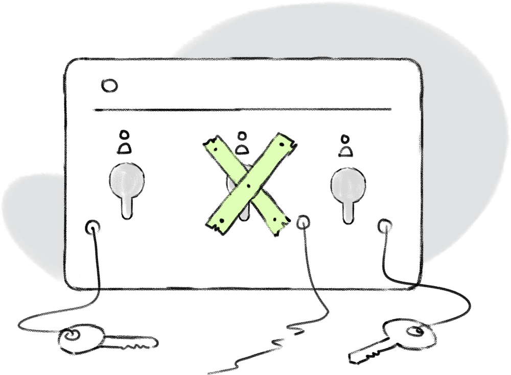 Revoke access instantly 