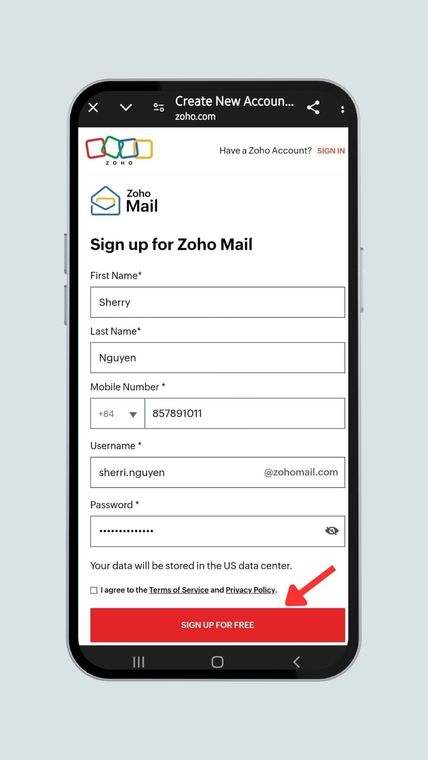 sign-up-android
