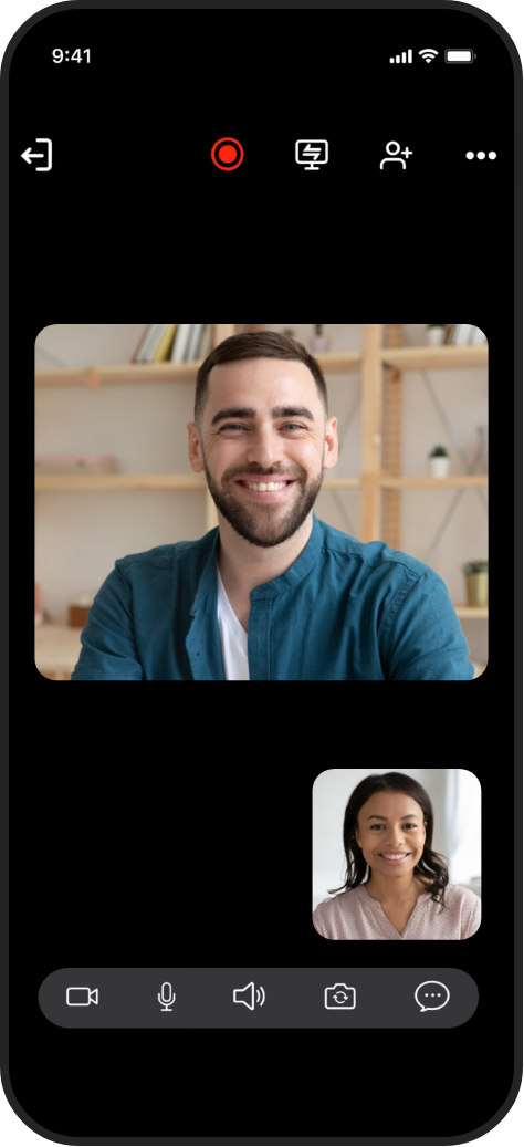 Join online meetings and instantly collaborate from mobile - Zoho Webinar