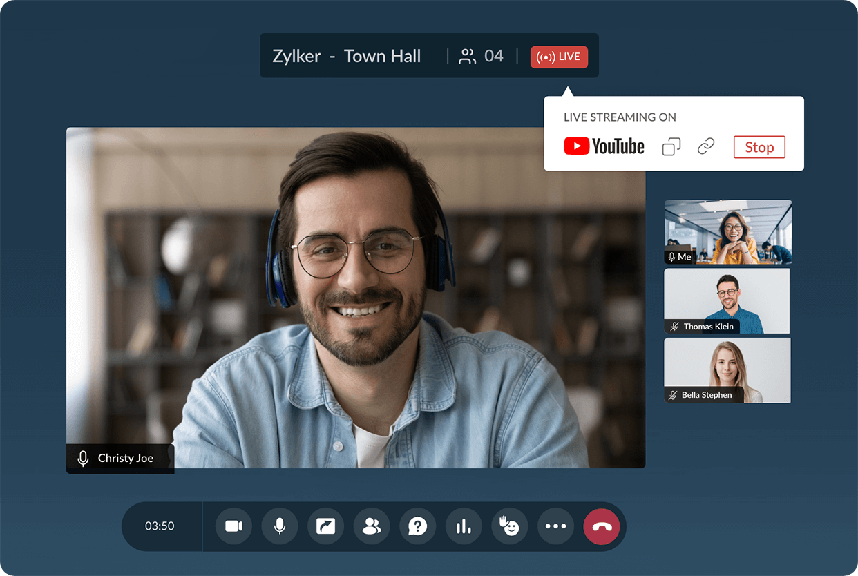 Benutzerdefinierte Webcasts erstellen