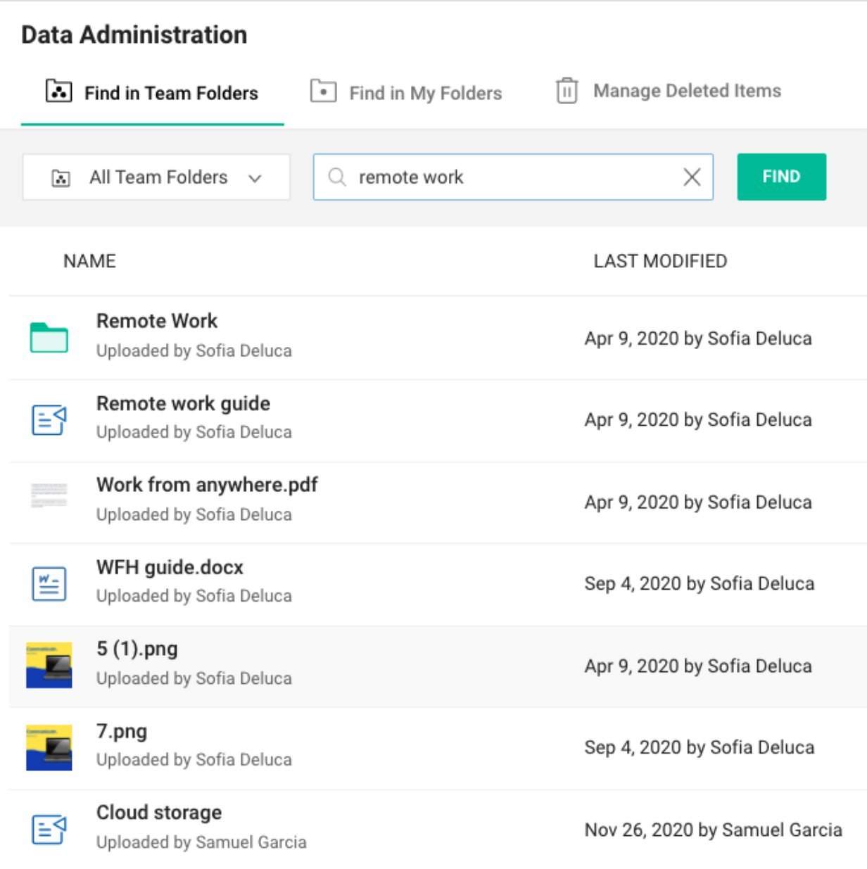 Temukan file yang terlupakan