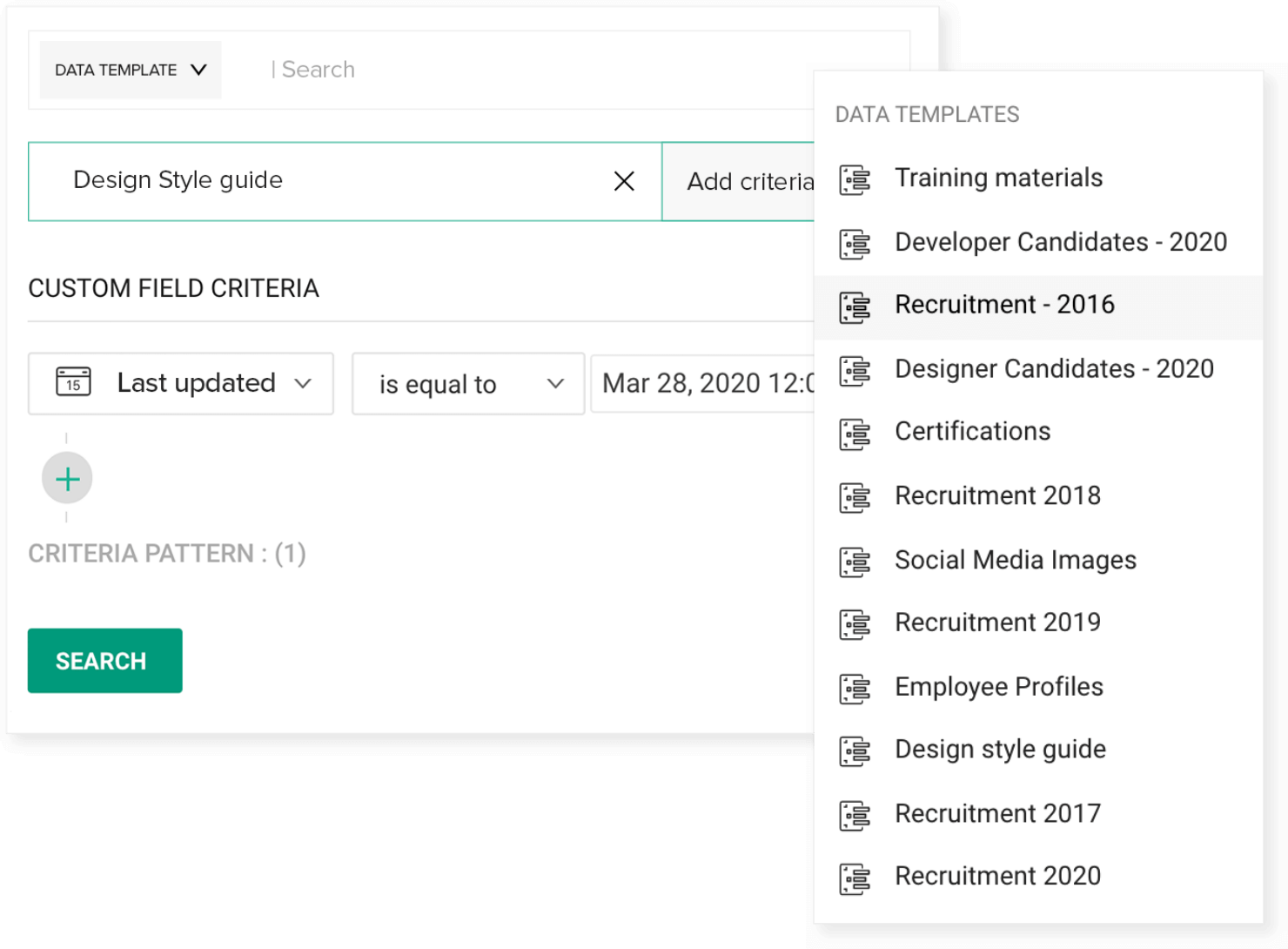 Prevent data clutter 