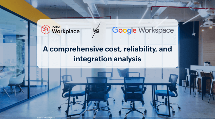 Google Workspace vs Zoho Workplace
