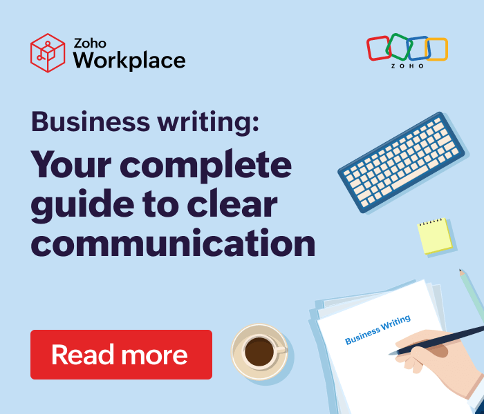 Business Writing banner