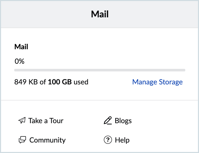 Screenshot of application specific setting