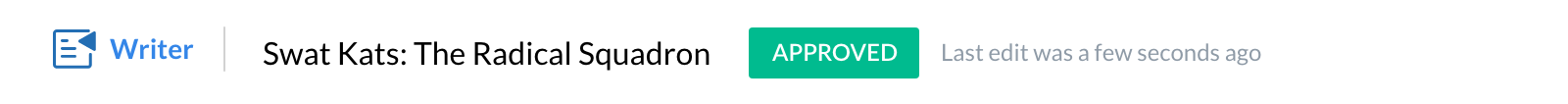 Approval workflow