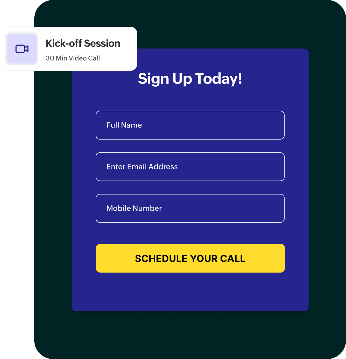 Book your kick-off call