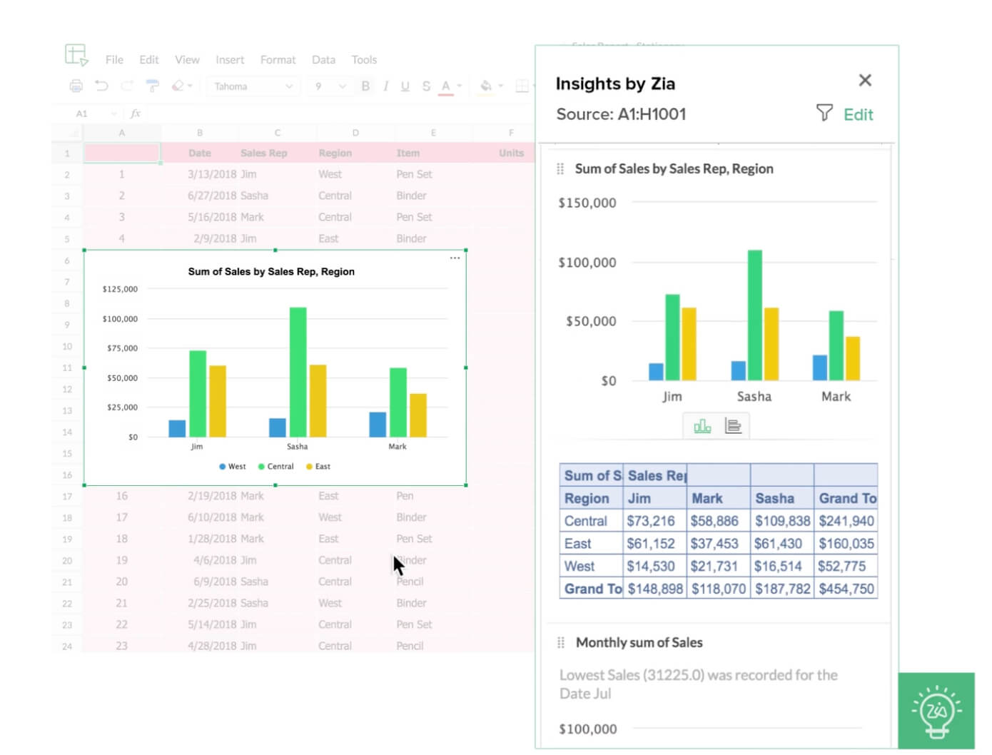 Reinvent the spreadsheet